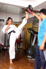 Neetu Chandra first Bollywood actor to get Taekwondo Second Dan Black Belt (5).jpg